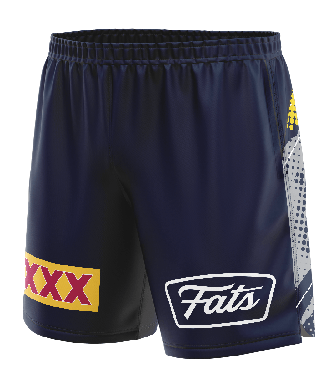 BANGER- SHORTS (NAVY/GREY)