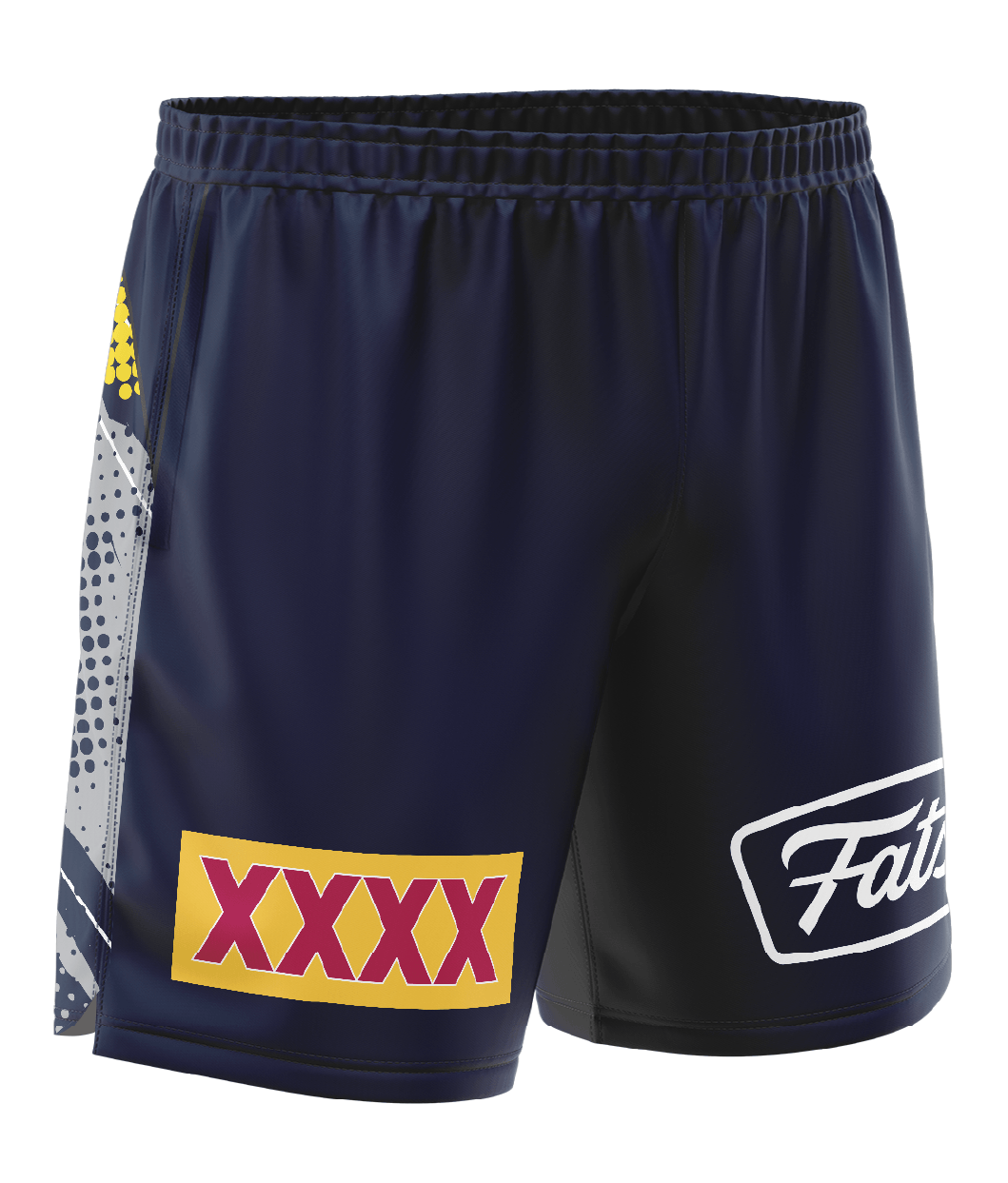 BANGER- SHORTS (NAVY/GREY)