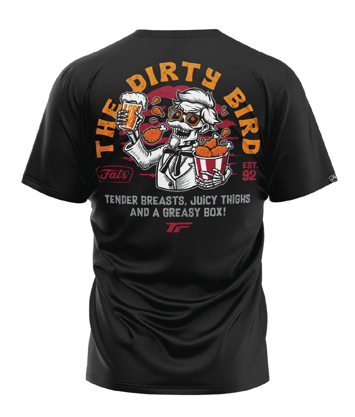 DIRTY BIRD TEE- BLACK