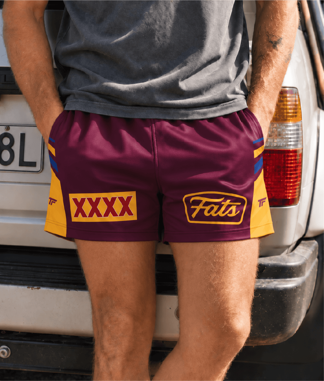 LIONS- FOOTY SHORTS