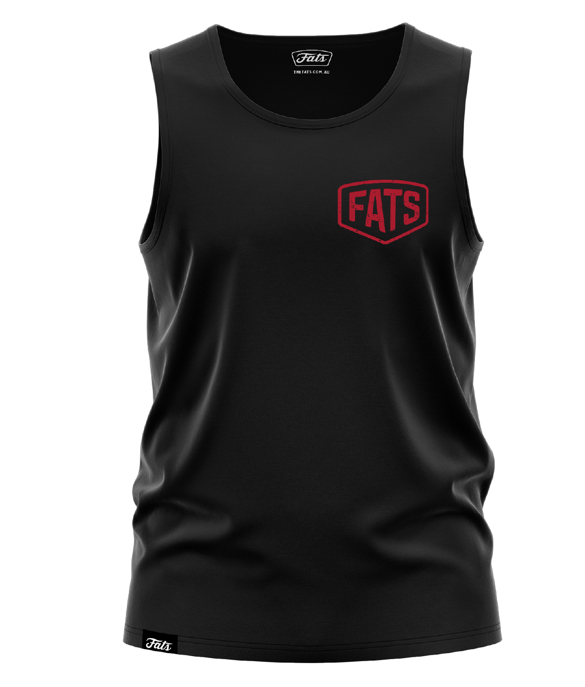 McDONGA'S- SINGLET- BLACK