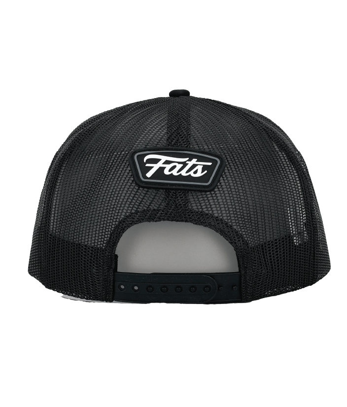 SCRATCH MY BOX (ALL BLACK)- HIGH PROFILE TRUCKER