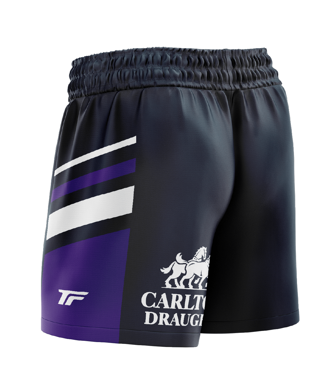 THUNDERSTORM- FOOTY SHORTS- WITH ZIP SIDE POCKETS