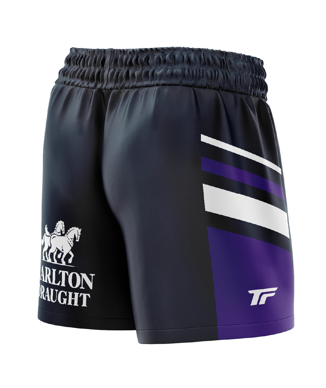 THUNDERSTORM- FOOTY SHORTS- WITH ZIP SIDE POCKETS