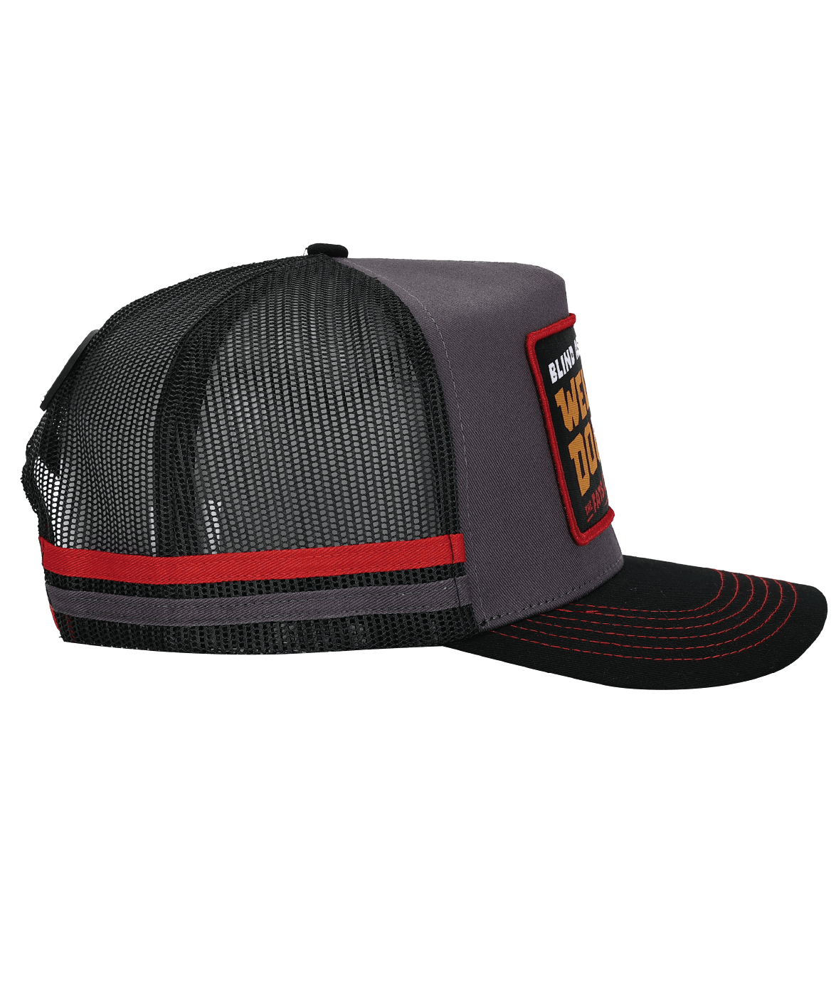 WELDER'S DOG SS (WITH SIDE STRIPES)- HIGH PROFILE TRUCKER