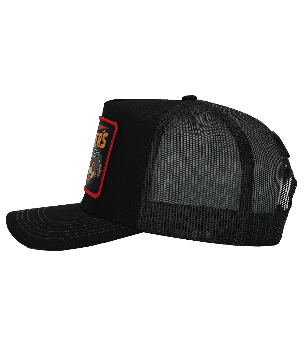 WELDER'S DOG V2 (ALL BLACK)- HIGH PROFILE TRUCKER