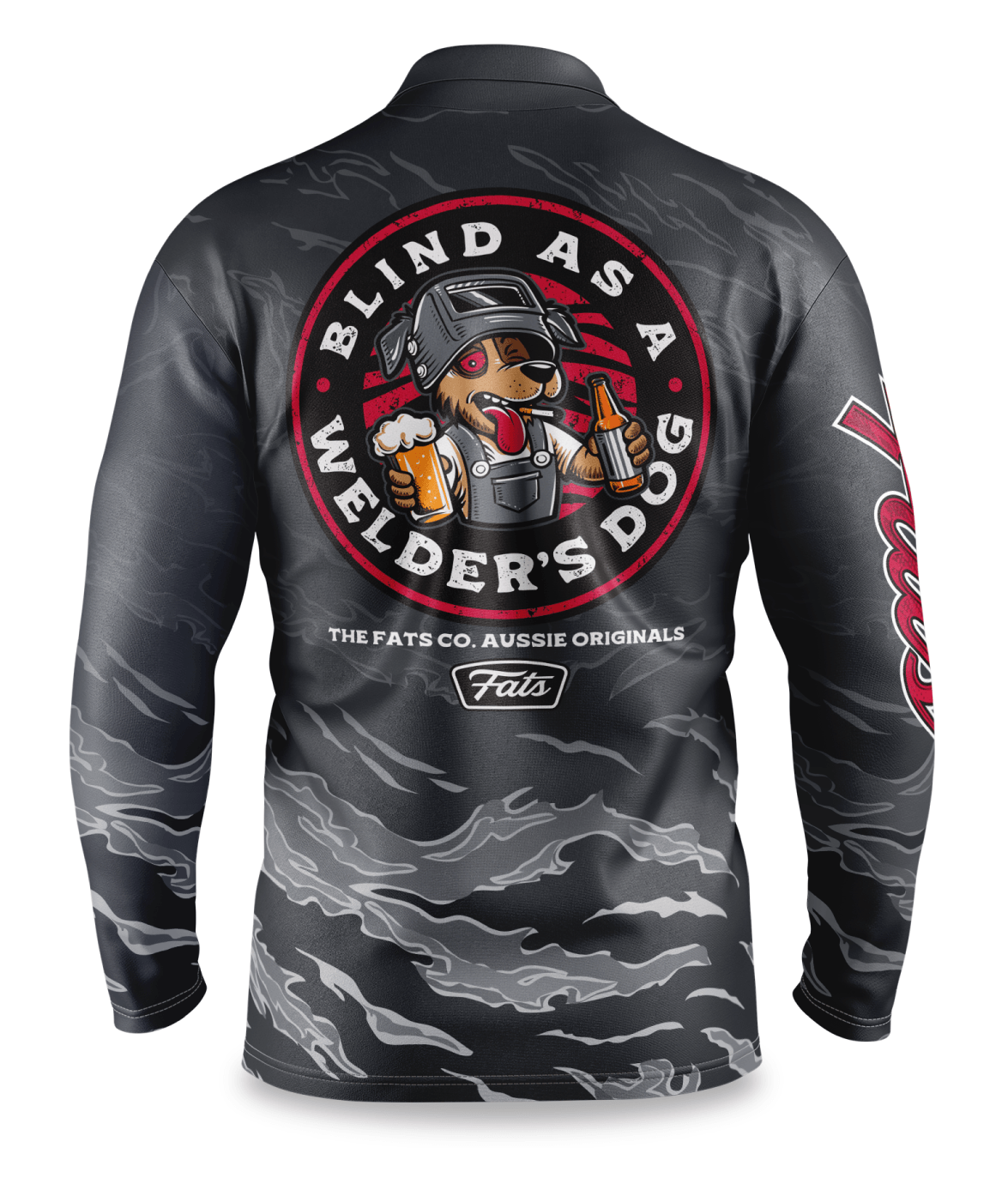 WELDER'S DOG- FISHING SHIRT