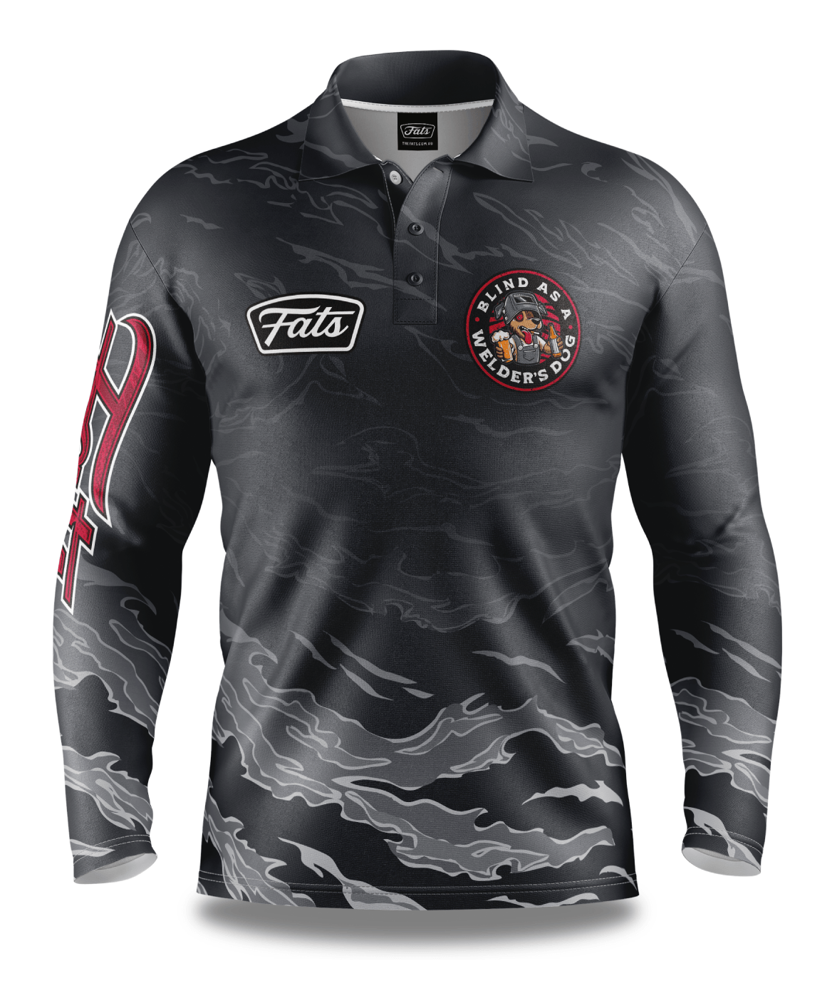 WELDER'S DOG- FISHING SHIRT