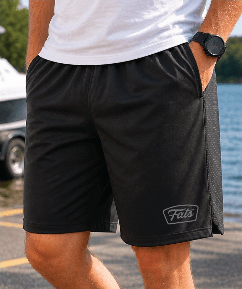 BANGER- SHORTS- ALL BLACK