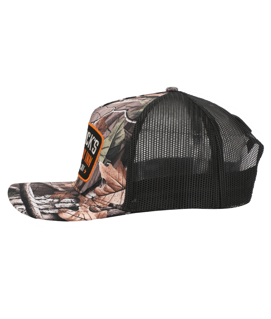 BIG DICK'S CAMO- TRUCKER CAP- MID PROFILE