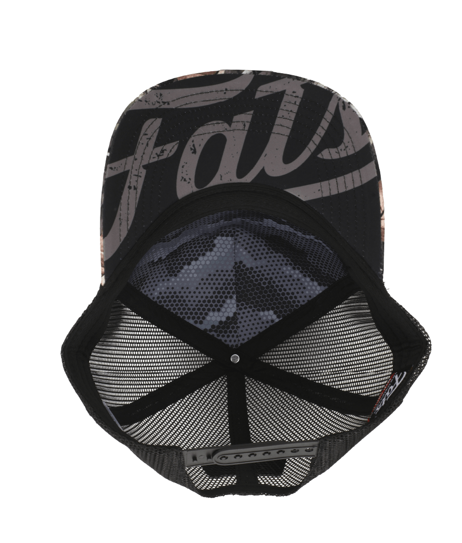 BIG DICK'S CAMO- TRUCKER CAP- MID PROFILE