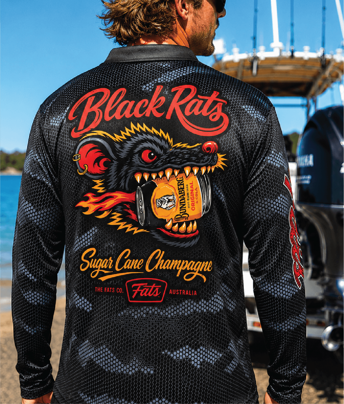 BLACK RATS- FISHING SHIRT