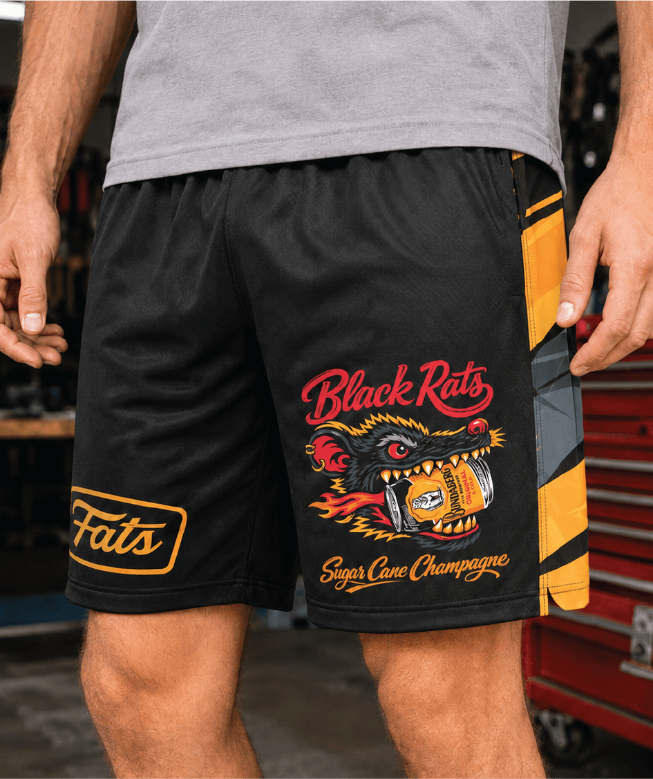 BANGER- SHORTS (BLACK RATS)
