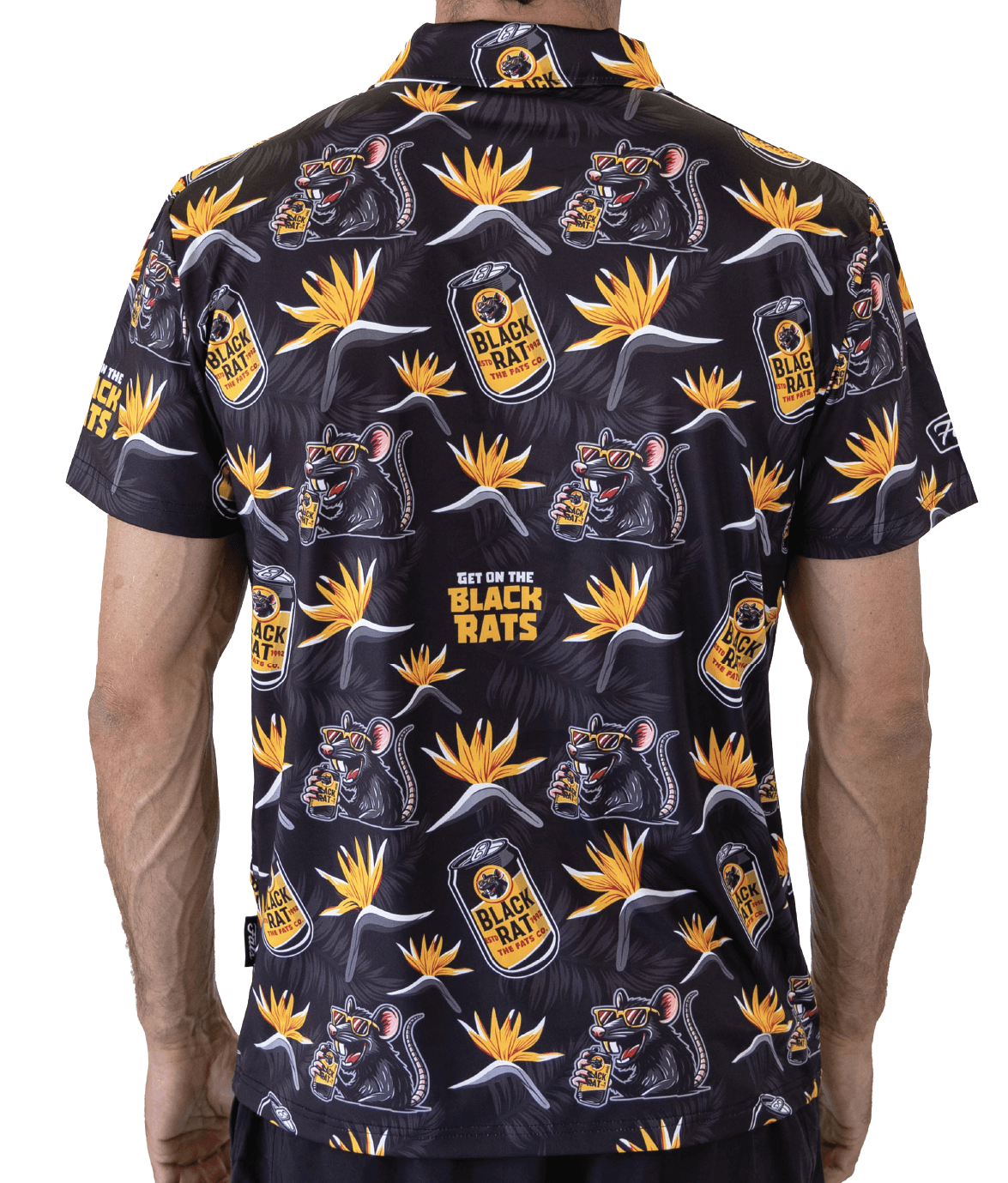 BLACK RATS- GOLF POLO (BLACK)