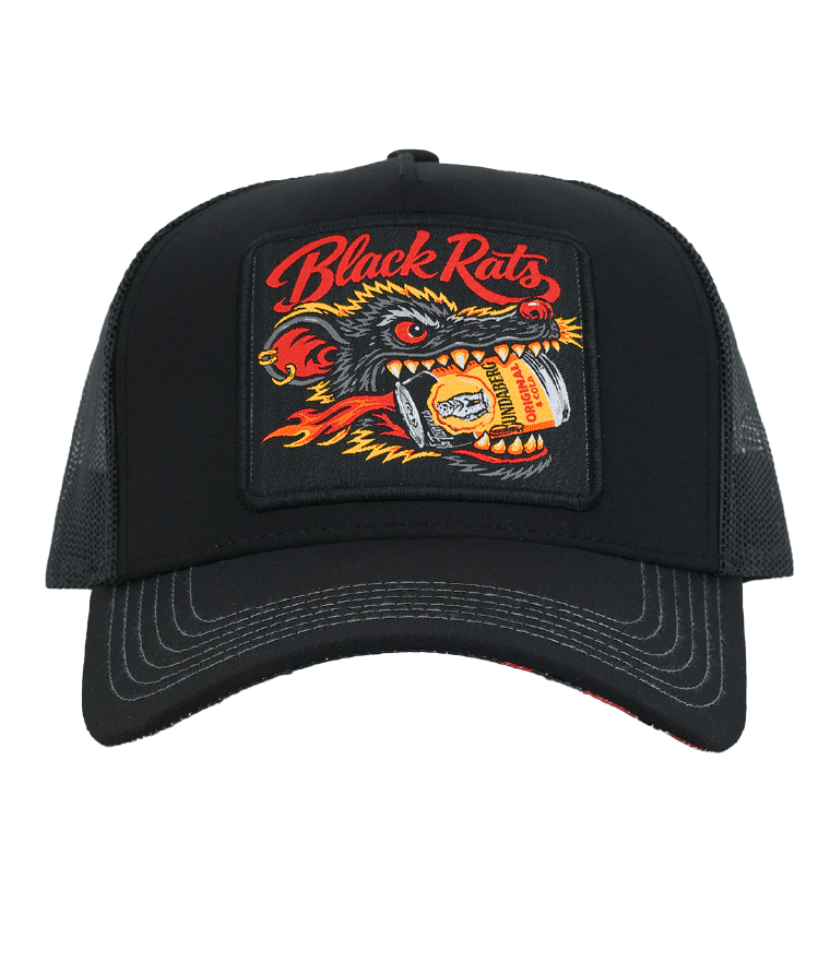 BLACK RATS V2- TRUCKER CAP- MID PROFILE