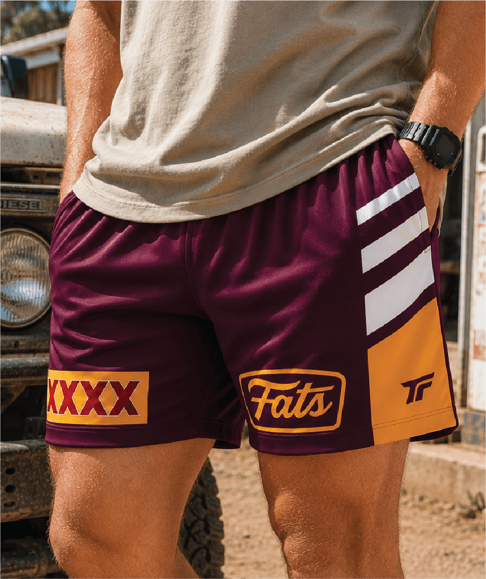 BONGOS- FOOTY SHORTS