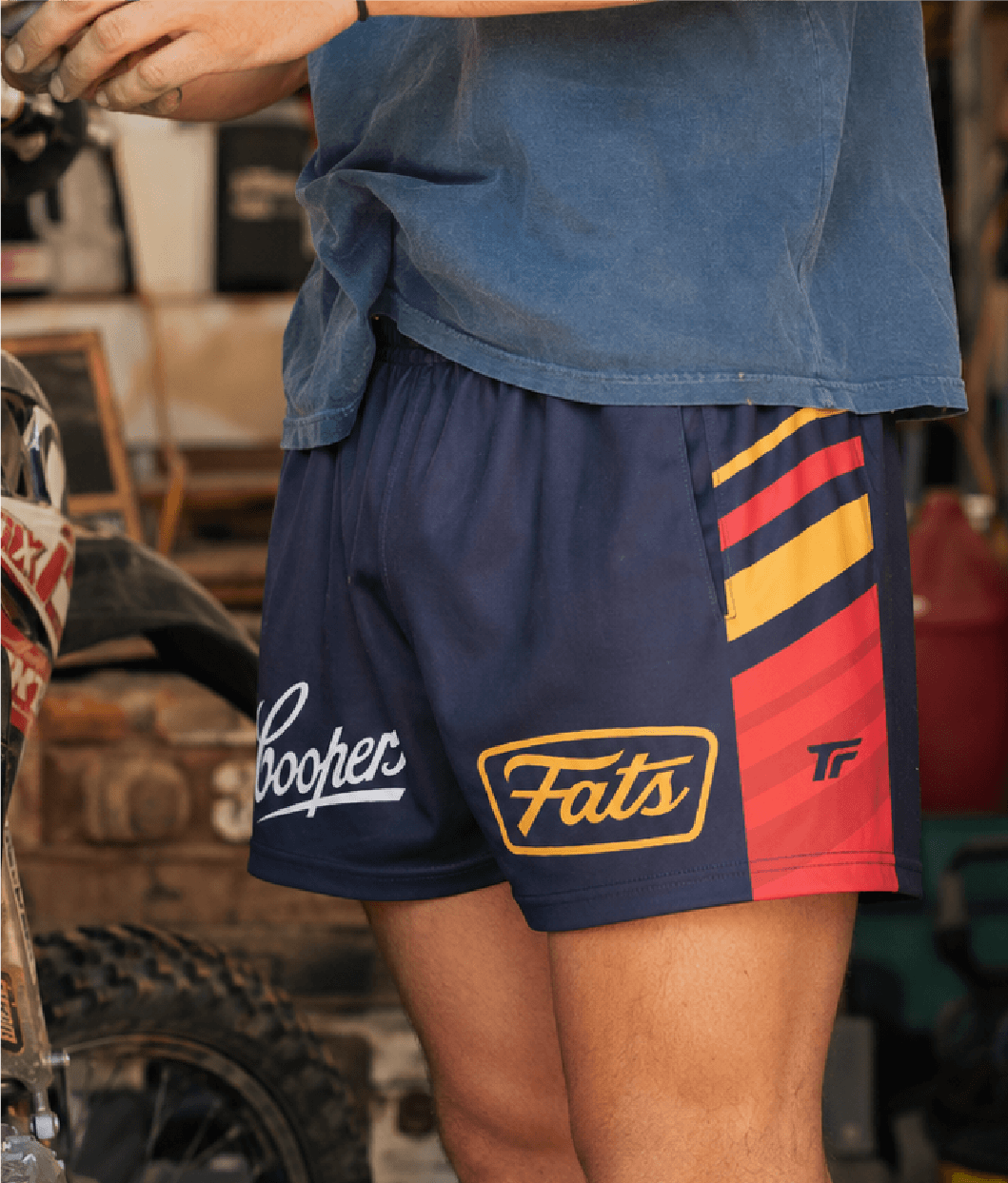 CROWS- FOOTY SHORTS