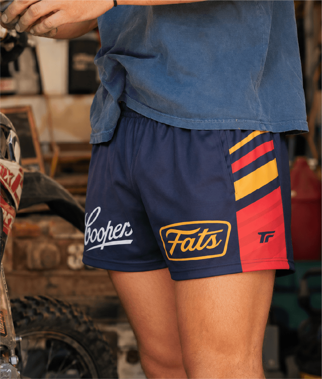 CROWS- FOOTY SHORTS