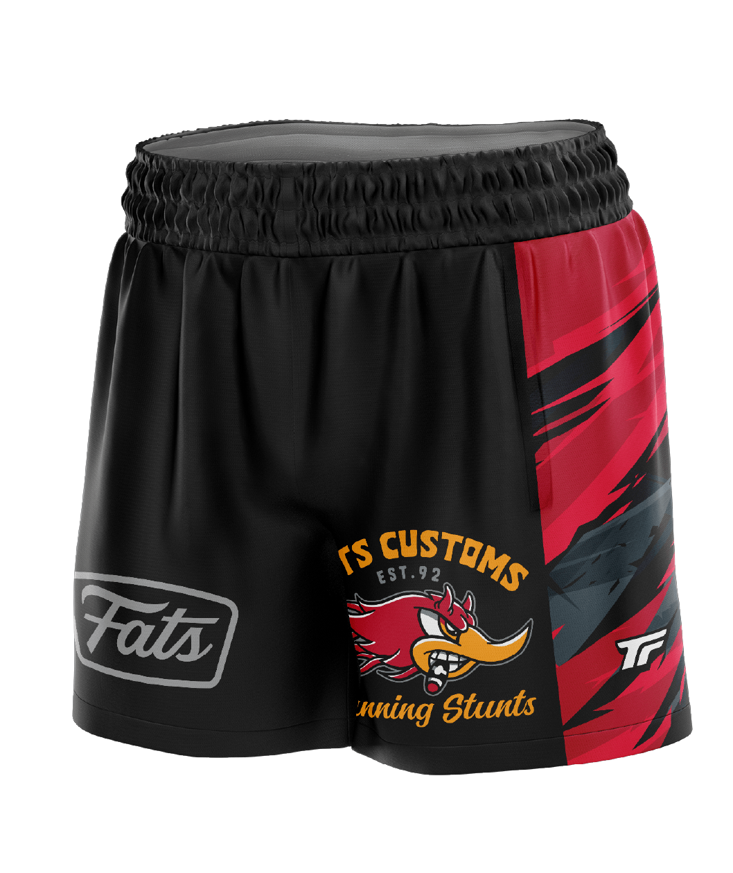 CUNNING STUNTS- FOOTY SHORTS- WITH ZIP SIDE POCKETS