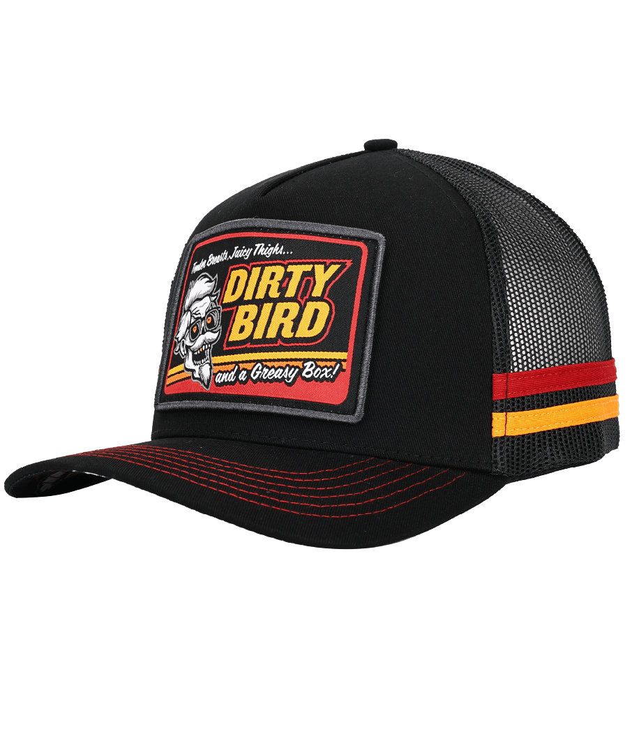 DIRTY BIRD SS- TRUCKER CAP-MID PROFILE