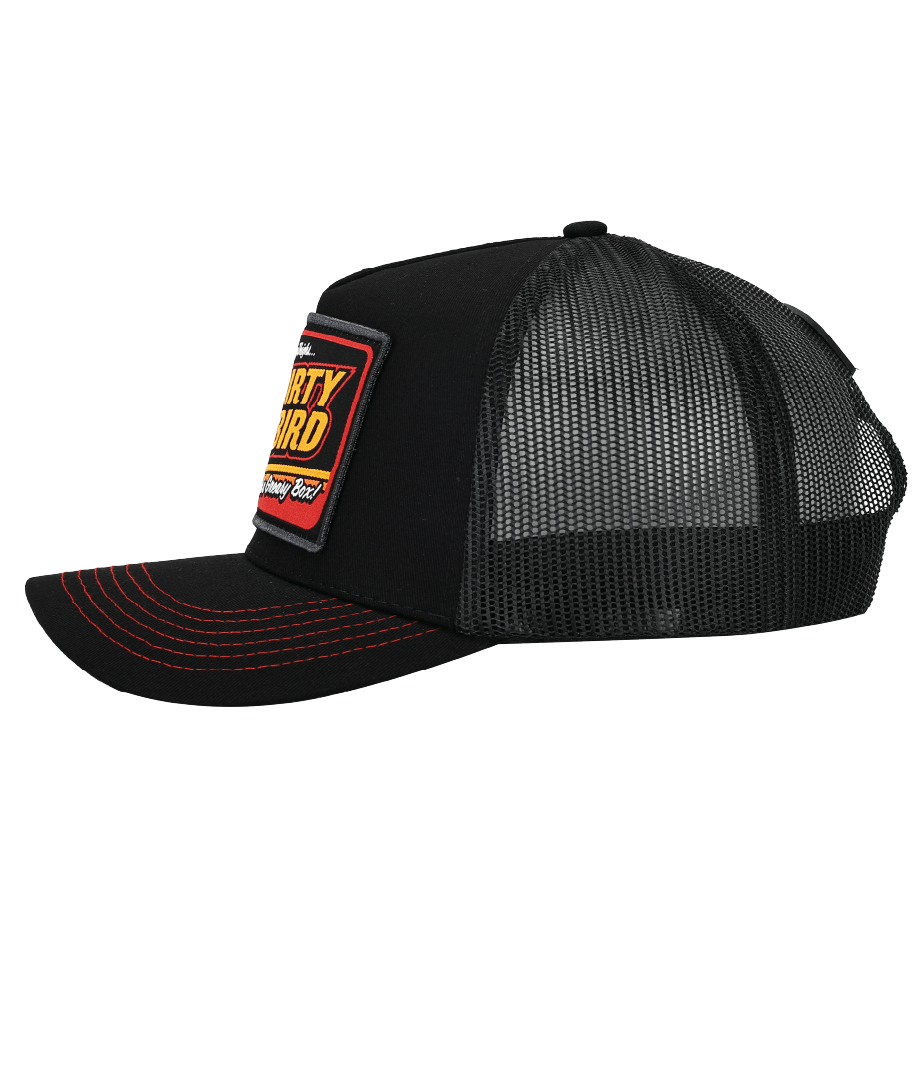 DIRTY BIRD- TRUCKER CAP-MID PROFILE