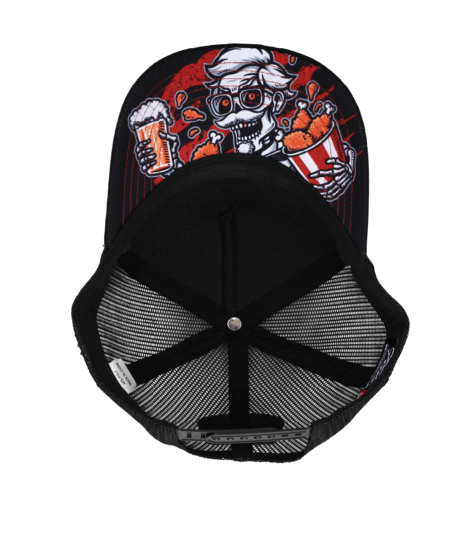 DIRTY BIRD- TRUCKER CAP-MID PROFILE