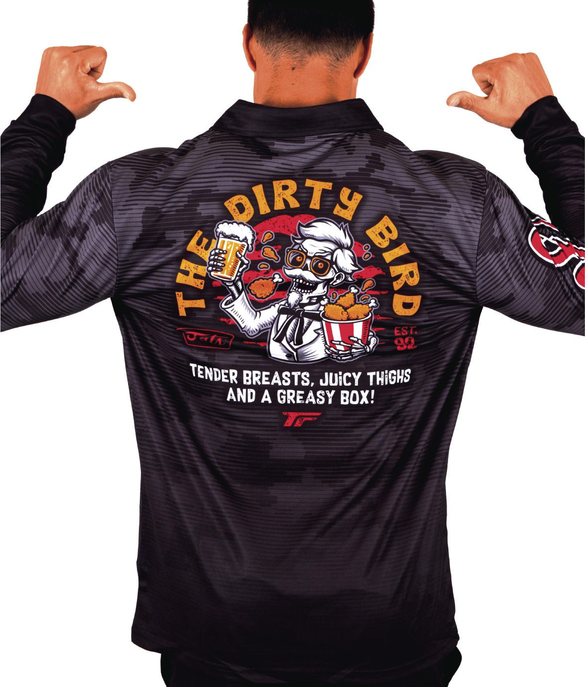 DIRTY BIRD- FISHING SHIRT