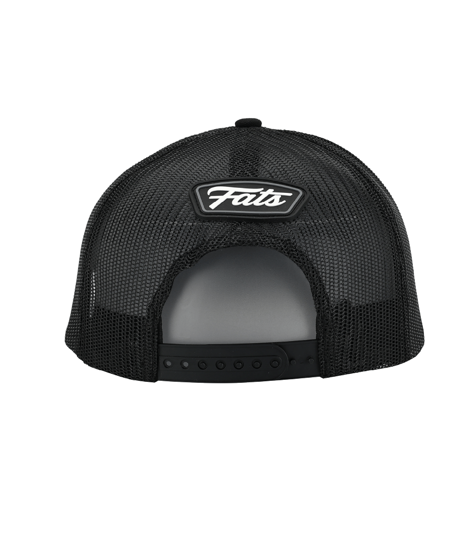 HUMMER- TRUCKER CAP - BLACK/BLACK