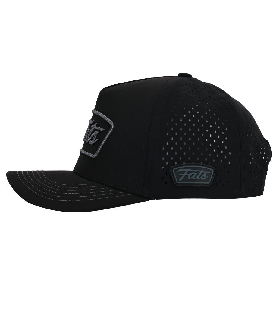 DIESEL- HYDRO- (BLACK) SNAPBACK CAP- MID PROFILE