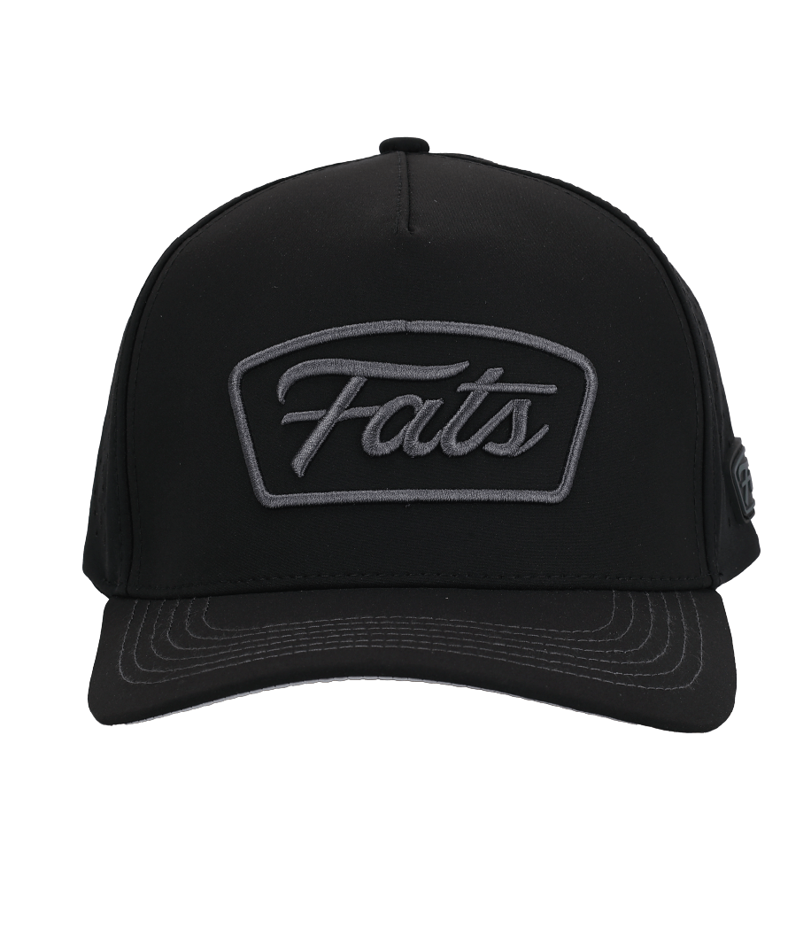 DIESEL- HYDRO- (BLACK) SNAPBACK CAP- MID PROFILE