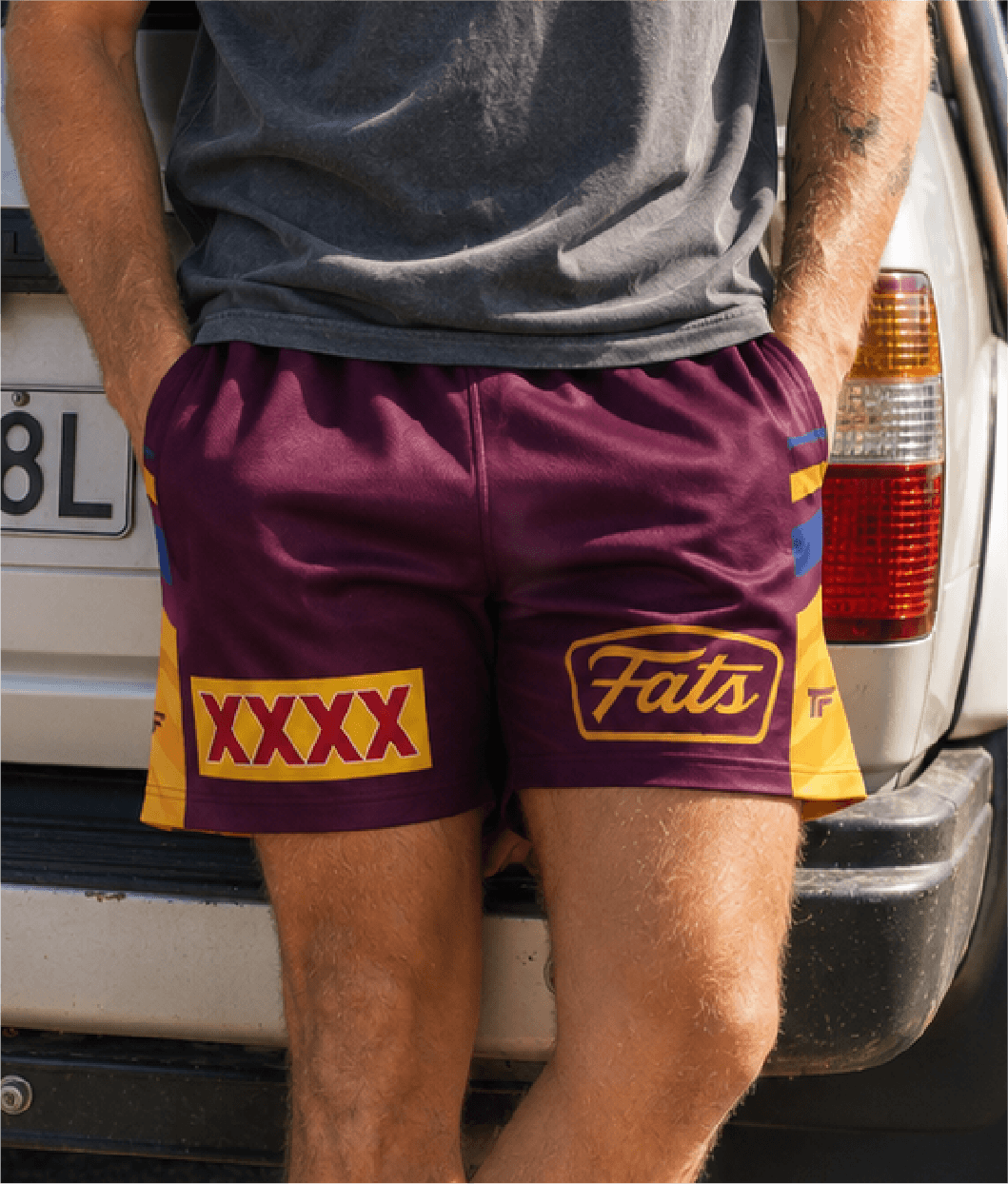 LIONS- FOOTY SHORTS