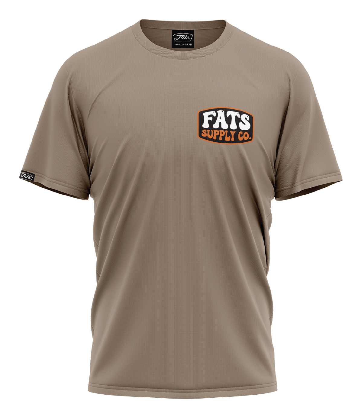 MASSIVE FANS- TEE- (SANDSTONE)