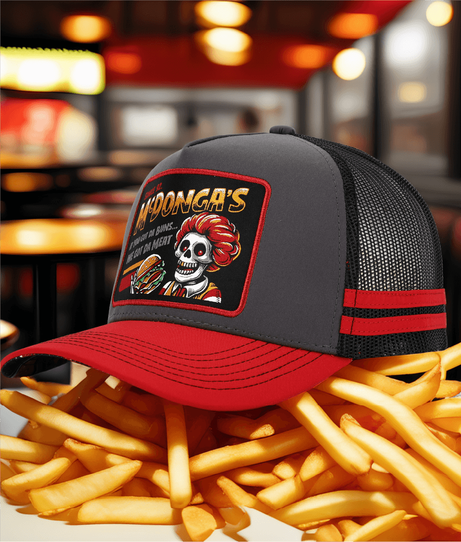 McDONGA'S (SS)- TRUCKER CAP-MID PROFILE