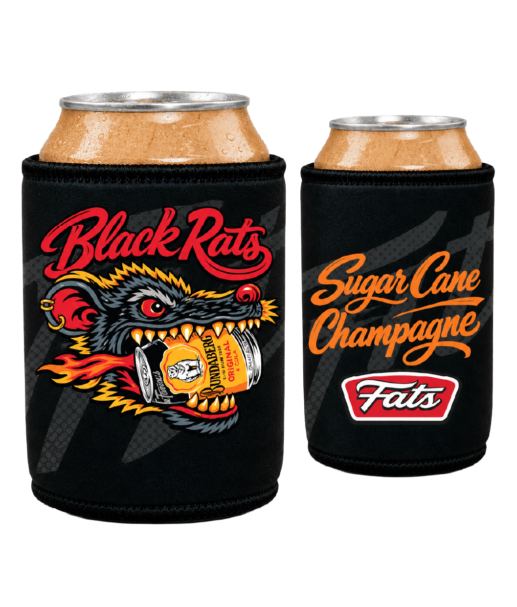 BLACK RATS V2- STUBBY COOLER