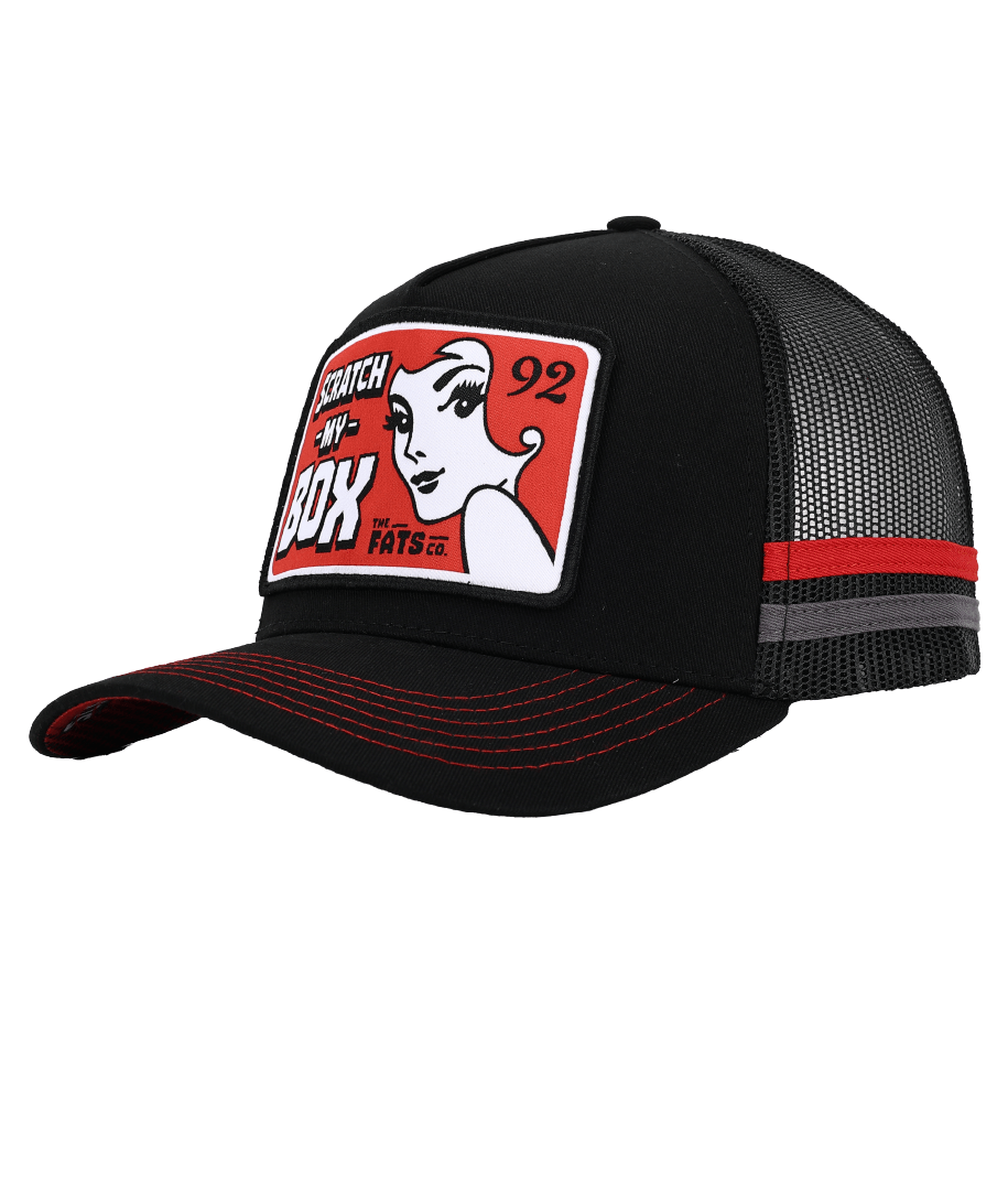 SCRATCH MY BOX (SS)- TRUCKER CAP- MID PROFILE