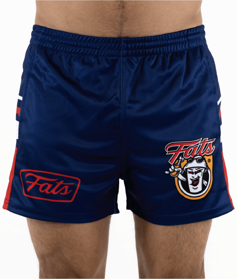 ROOTERS- FOOTY SHORTS (WITH SIDE POCKETS)