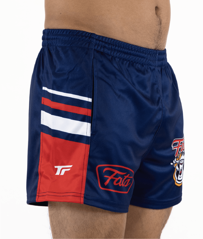 ROOTERS- FOOTY SHORTS (WITH SIDE POCKETS)