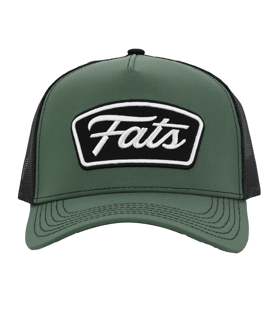 SHOOTER (OLIVE/BLACK)- TRUCKER CAP- MID PROFILE