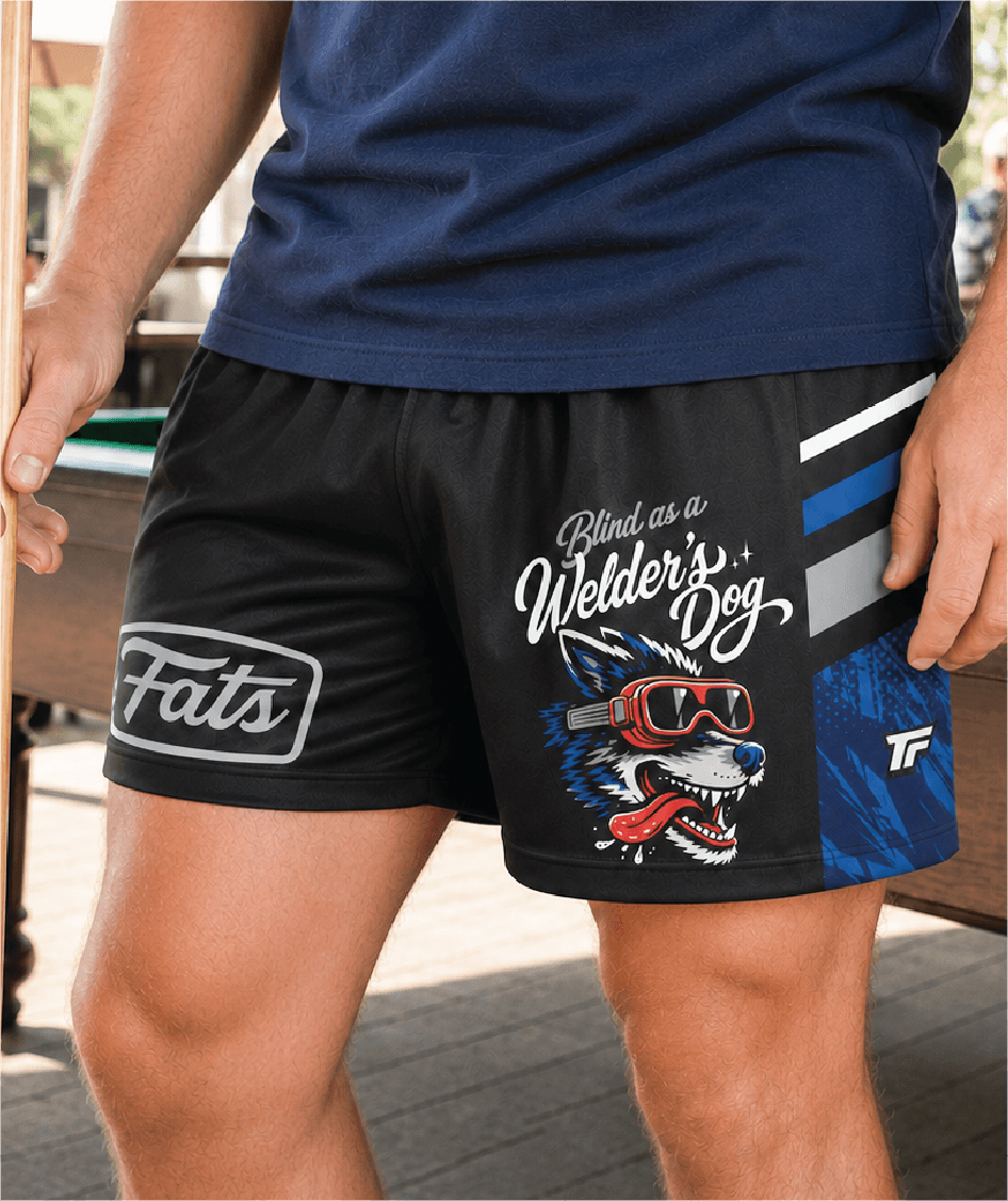 WELDER'S DOG V2- FOOTY SHORTS