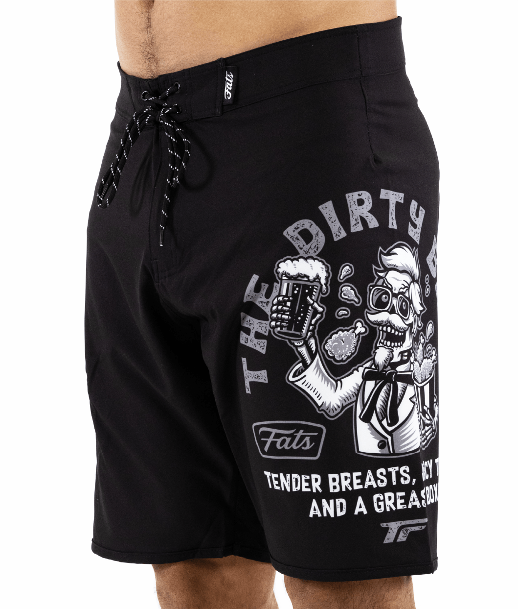 DIRTY BIRD- BOARDSHORTS (BLACK)