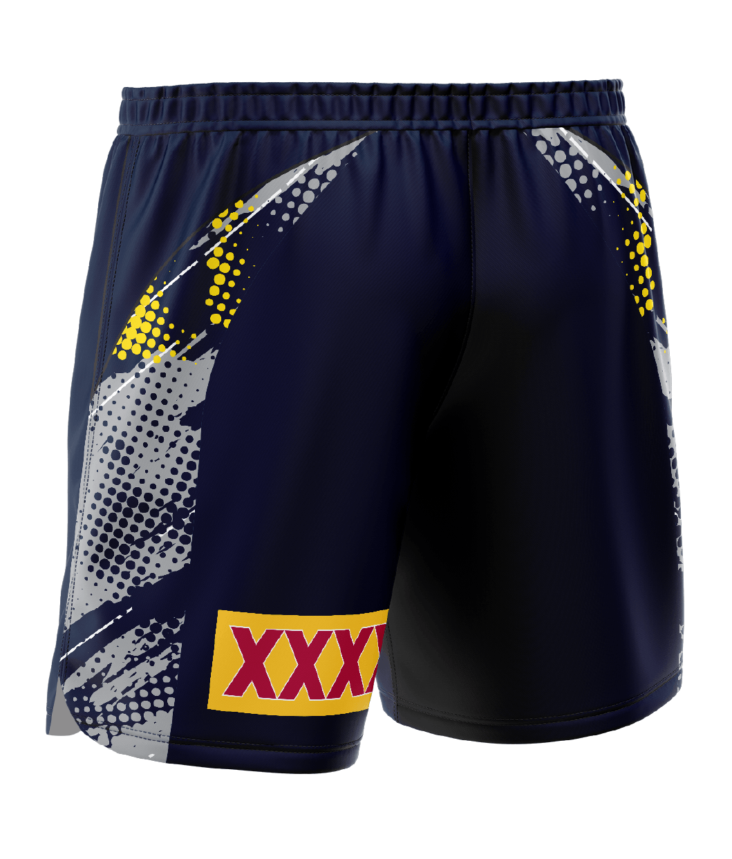 BANGER- SHORTS (NAVY/GREY)