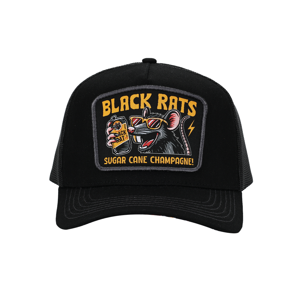 BLACK RATS- TRUCKER CAP- MID PROFILE