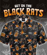BLACK RATS- GOLF POLO (BLACK)