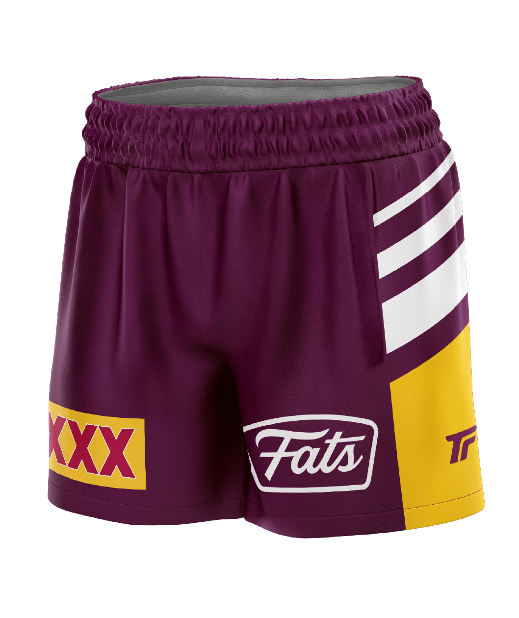 BONGOS- FOOTY SHORTS- WITH ZIP SIDE POCKETS