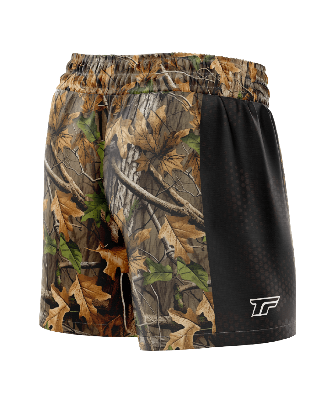 SCRUB BASHER- FOOTY SHORTS- WITH ZIP SIDE POCKETS