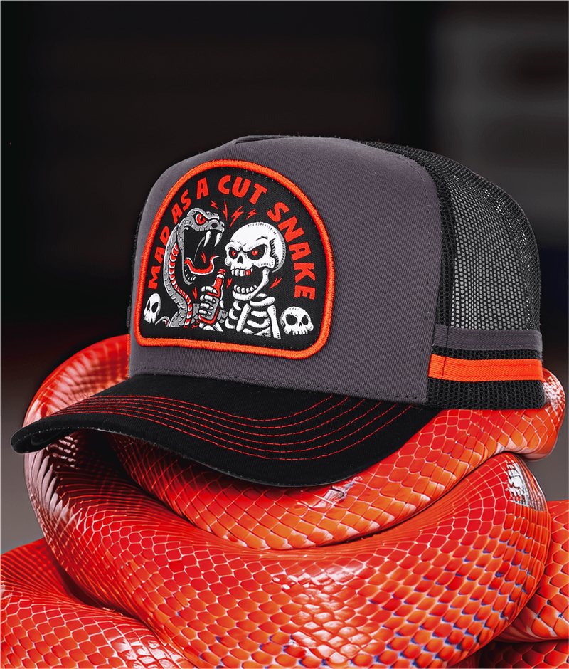 CUT SNAKE SS- TRUCKER CAP- HIGH PROFILE