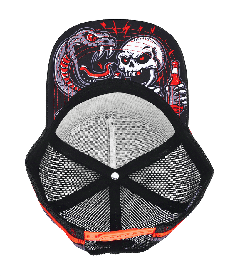 CUT SNAKE SS- TRUCKER CAP- HIGH PROFILE