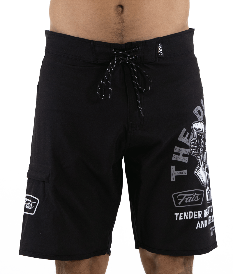 DIRTY BIRD- BOARDSHORTS (BLACK)
