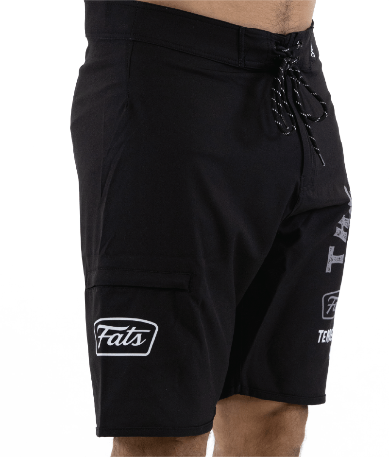 DIRTY BIRD- BOARDSHORTS (BLACK)