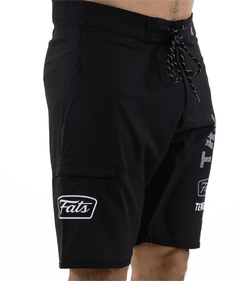 DIRTY BIRD- BOARDSHORTS (BLACK)